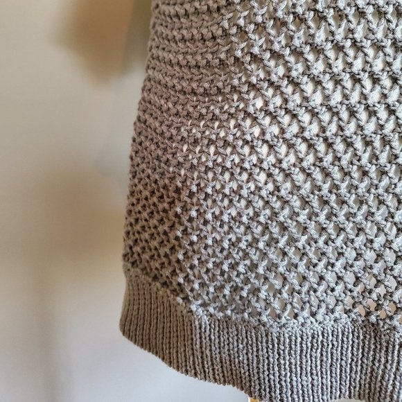 Uniqlo open knit dolman 3/4 sleeve sweater Small - Picture 8 of 13